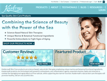 Tablet Screenshot of kaiderma.com